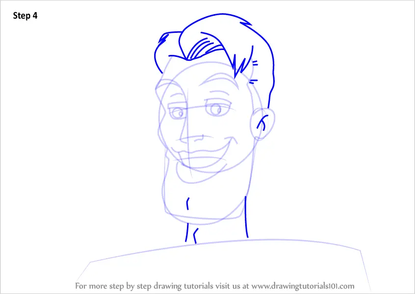 How to Draw Cal from Undergrads (Undergrads) Step by Step